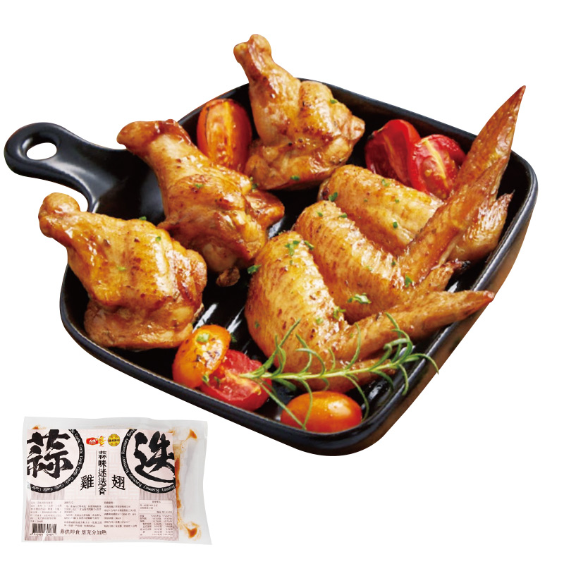 大成冷凍蒜味迷迭香雞翅300g, , large