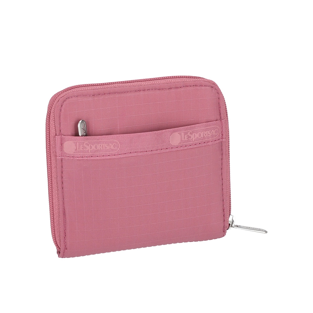 |快速出貨|Lesportsac Compact Zip Wallet 極簡輕薄錢包 送禮-桃紅色, , large