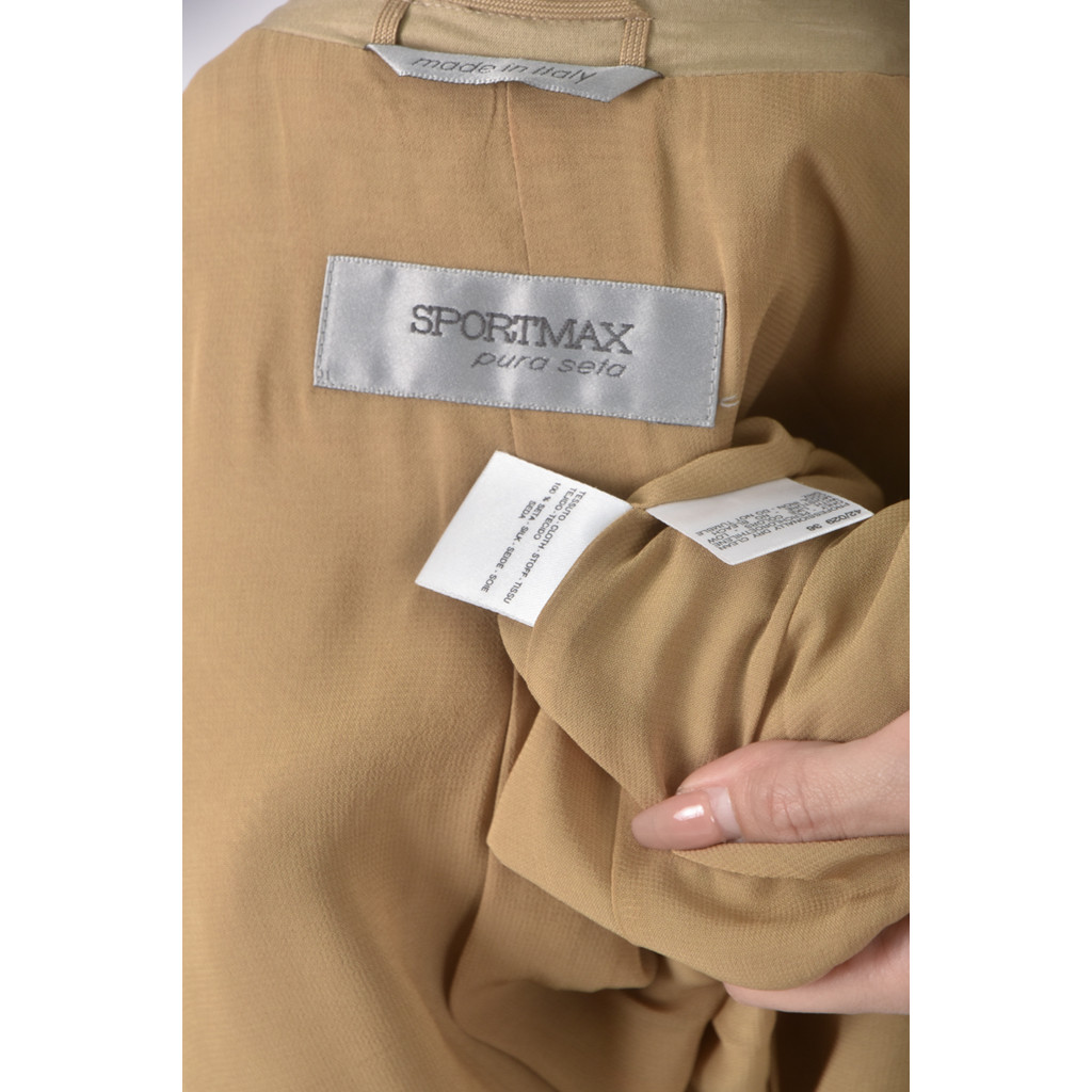 (M) sportmax寬鬆黃色套裝二手衣, , large