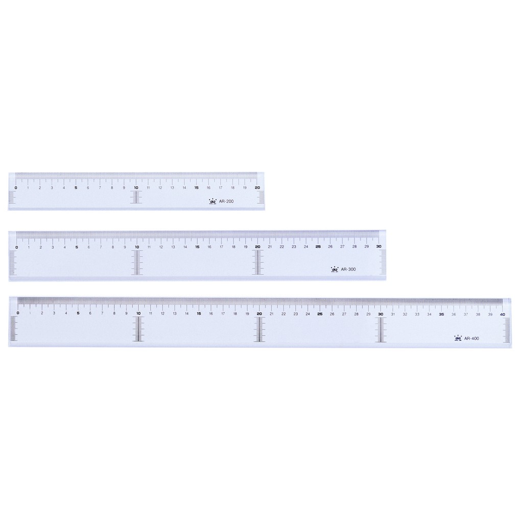 徠福 Life 高級壓克力直尺(AR-400)規格:40cm