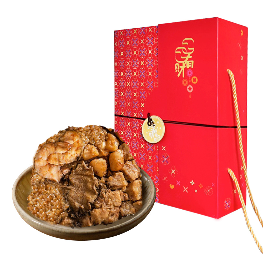 【Chrysanthemum House】Dragon Boat Festival Classic Gift Box-Spicy Scallop Abalone Zongzi Gift Box 6pcs/box, , large