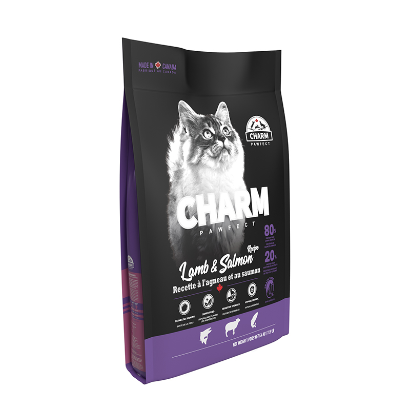 【CHARM 野性魅力】無穀貓飼料5.4kg-羊肉鮭魚配方, , large