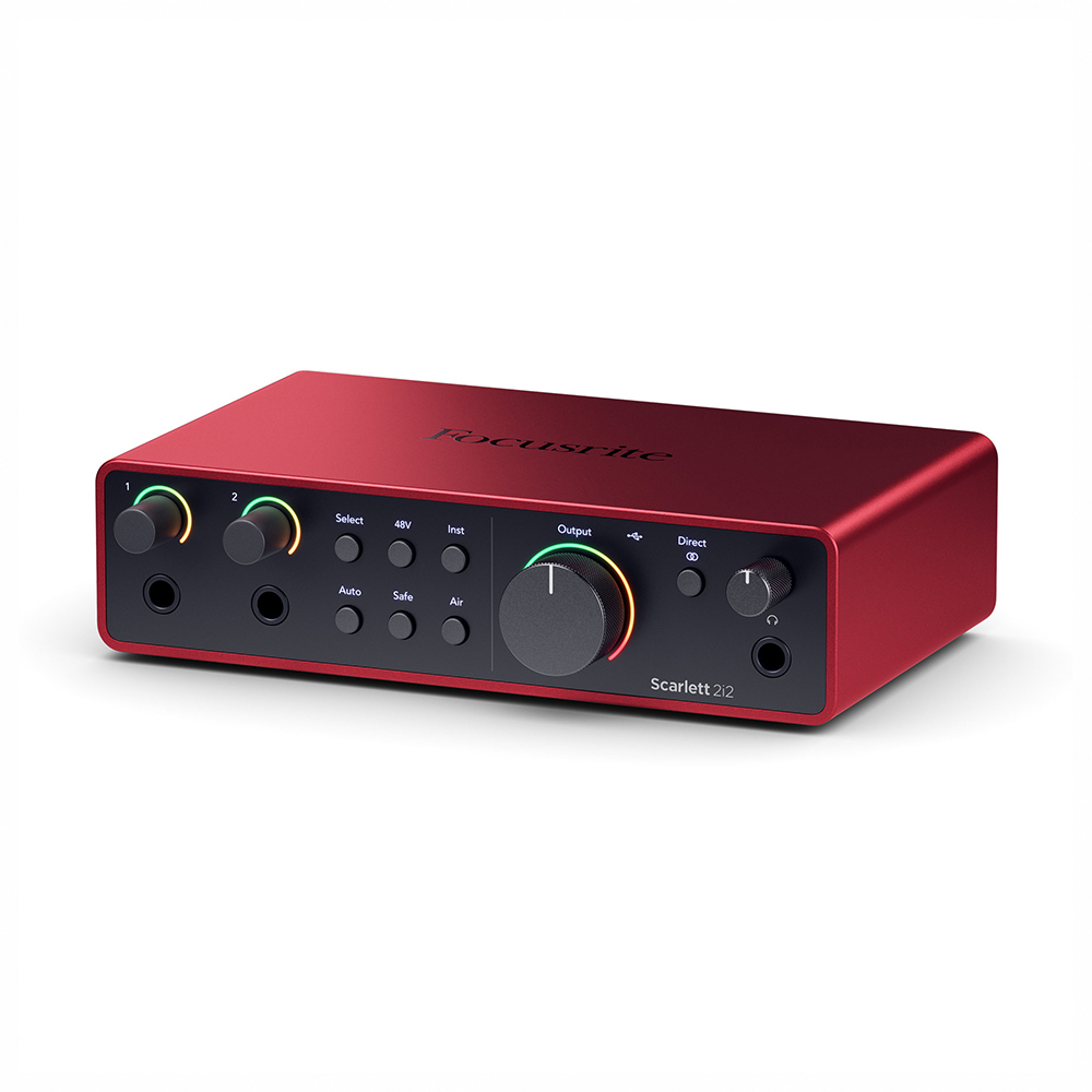 Focusrite Scarlett 2i2 錄音介面 第四代 【敦煌樂器】, , large