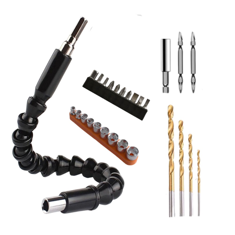 27-piece all-purpose electric drill set, , large