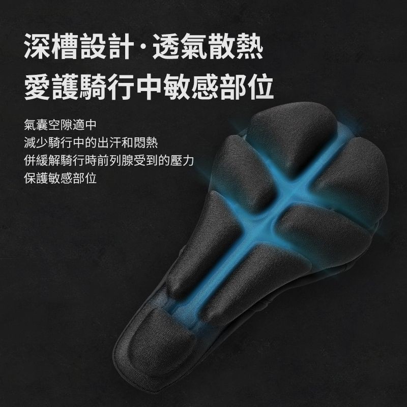 [JEMIA] JFT 腳踏車減壓氣囊坐墊｜多尺寸款式可選, , large