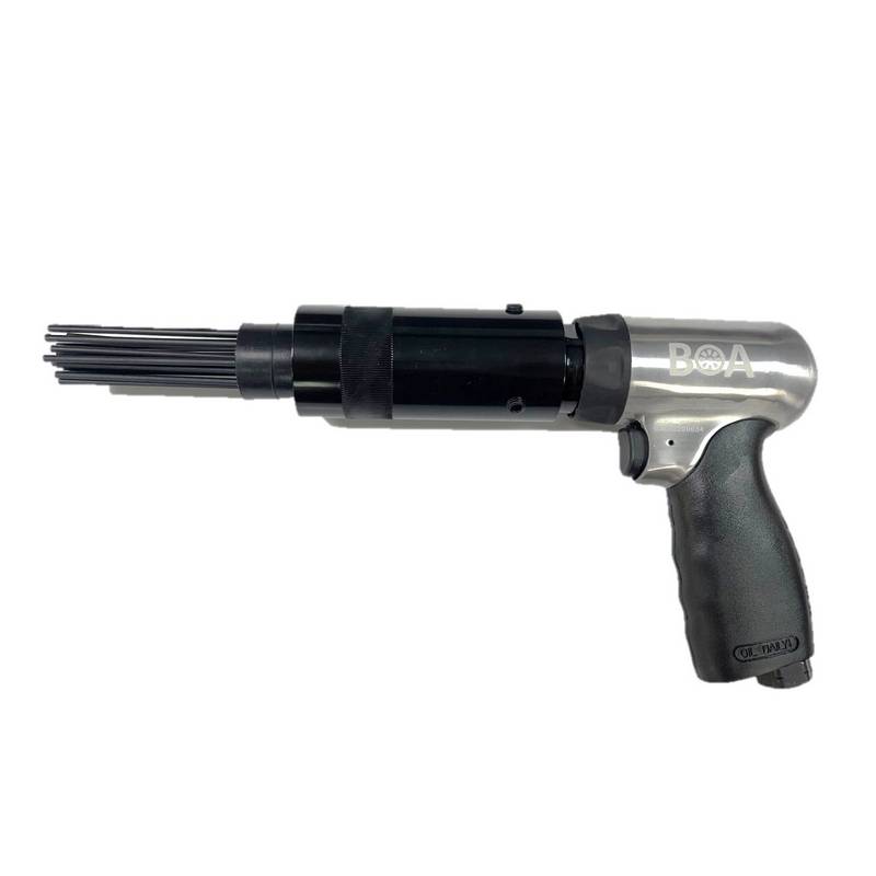 150mm Air Hammer(Round Shank) Include Needle Scale Attachment, , large