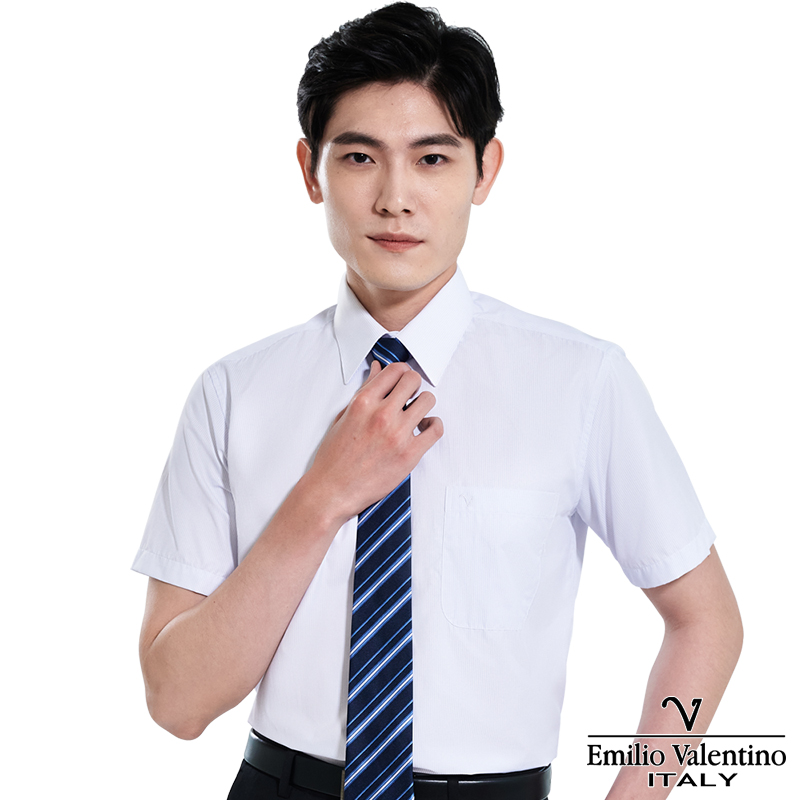 Mens Striped Smart Shirts-(S)