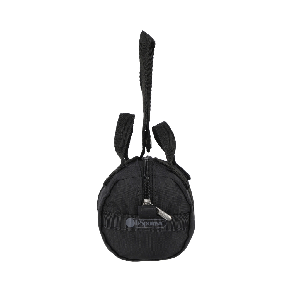 |快速出貨|Lesportsac MICRO ROLL CHARM 迷你圓筒包小吊掛飾零錢包 送禮-永恆黑, , large