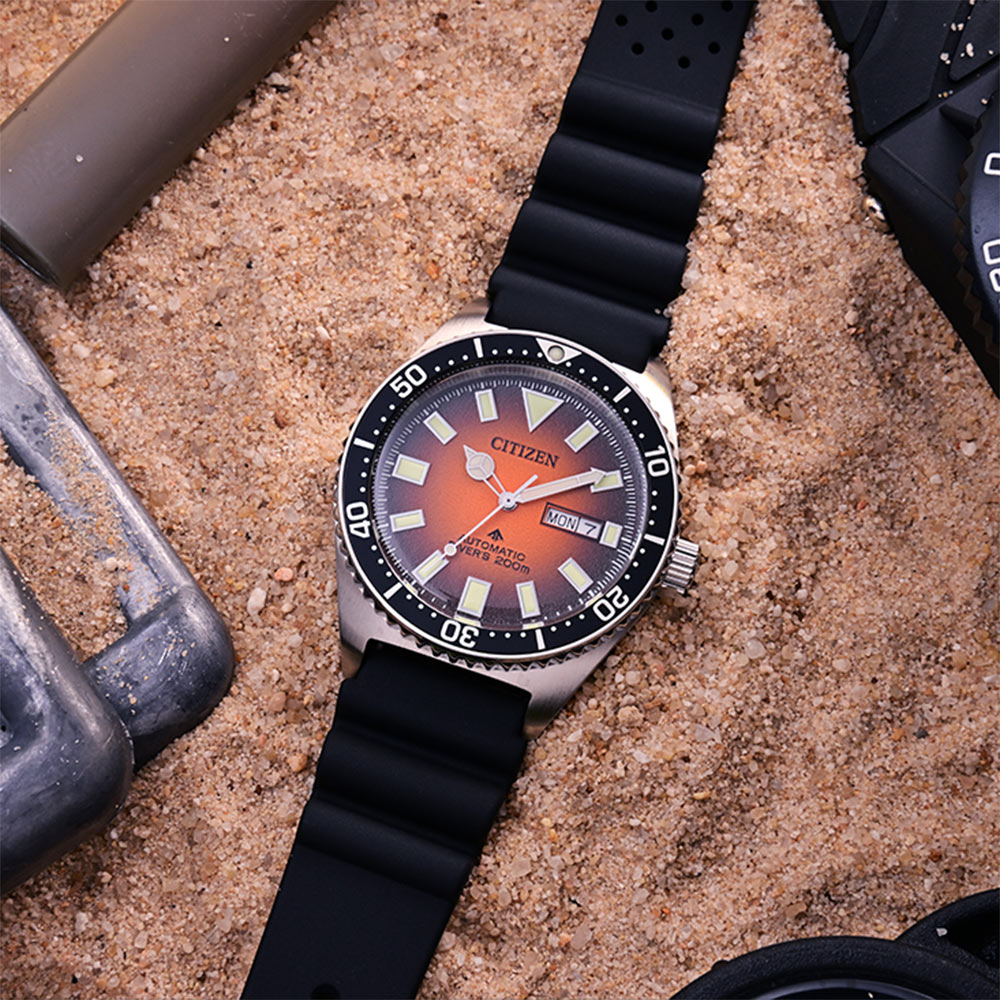 CITIZEN 星辰 PROMASTER NY012系列潛水機械錶 NY0120-01Z, , large