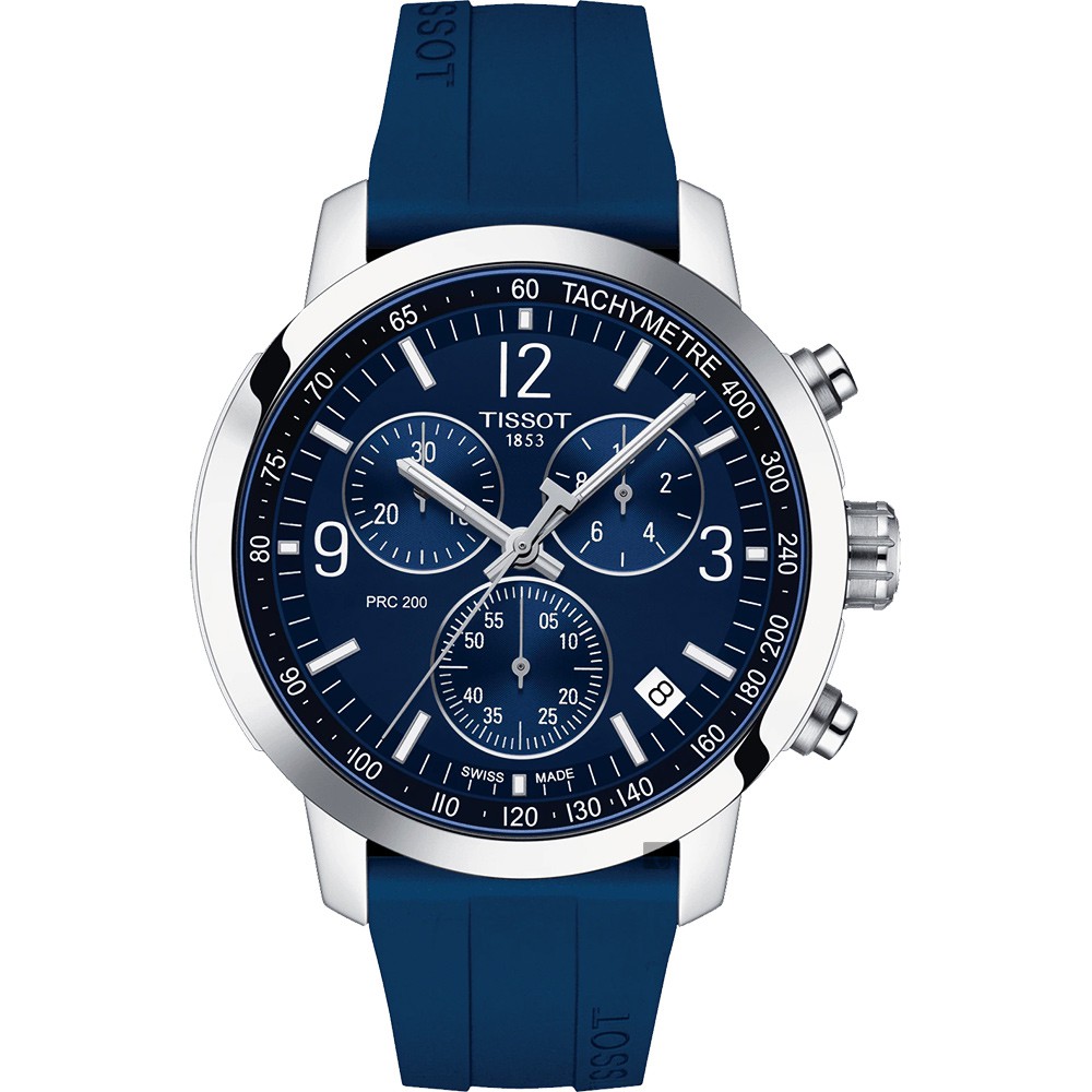 TISSOT 天梭 T-Sport系列 PRC200 競速三眼計時腕錶 T1144171704700, , large