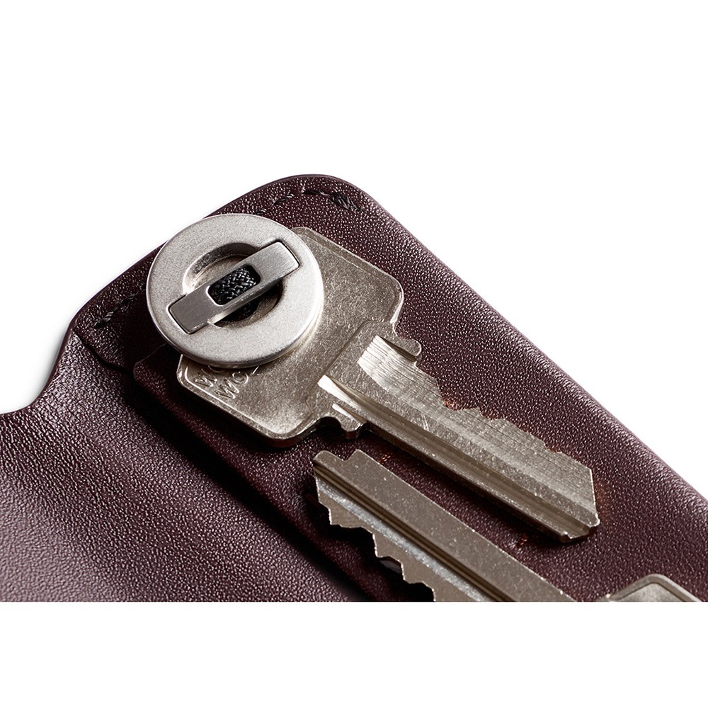 Bellroy 鑰匙包 鑰匙圈 優質皮革材質(深梅子色), , large