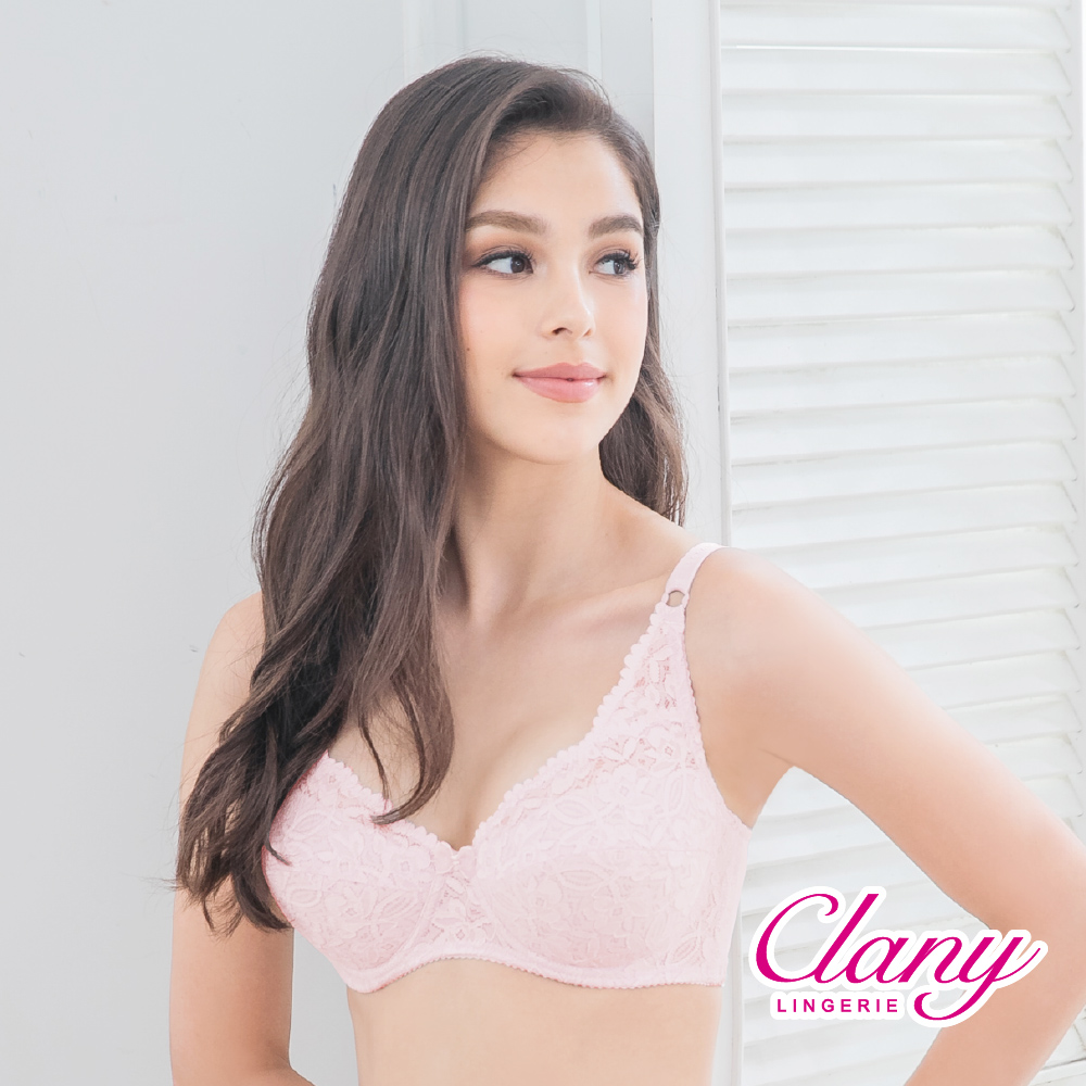 【可蘭霓Clany】舒活女人蕾絲包覆CD內衣(甜蜜粉 6671-31), , large