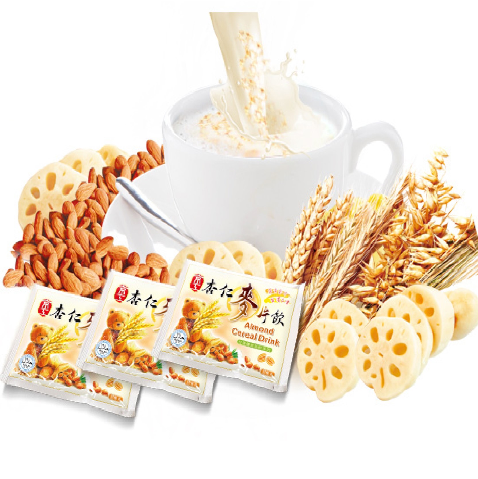 Almond Cereal Drink, , large