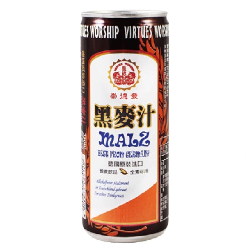 崇德發易開罐黑麥汁250ml, , large