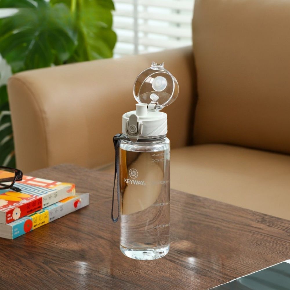 【真心良品】KEYWAY聯府喔彈蓋隨身水壺(500ml)-1入