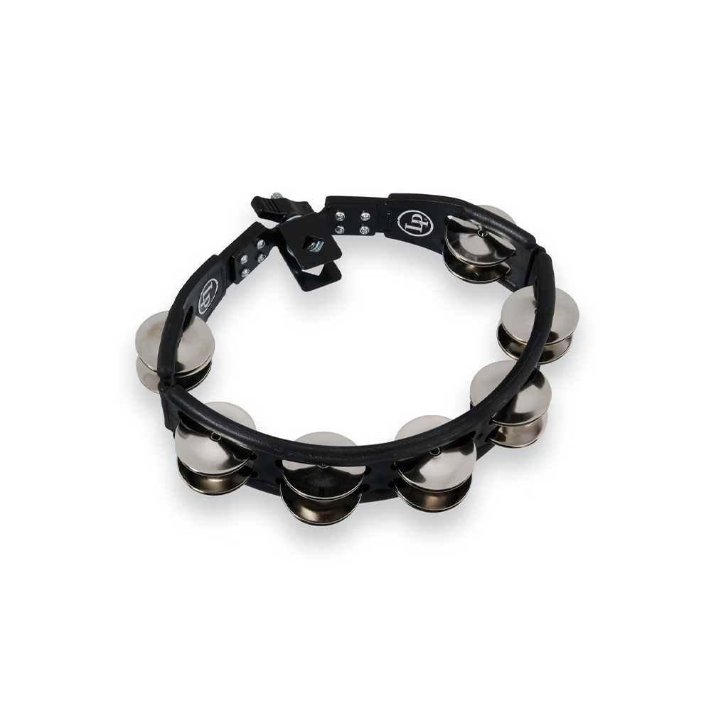 LP LP-160 塑膠黑色可夾10'' 雙排鈴鼓【敦煌樂器】, , large