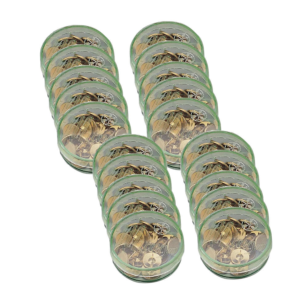 【利百代】三矢牌 雙重 圖釘 10.2mm 25入/盒X20盒 /中盒 /PP-01, , large