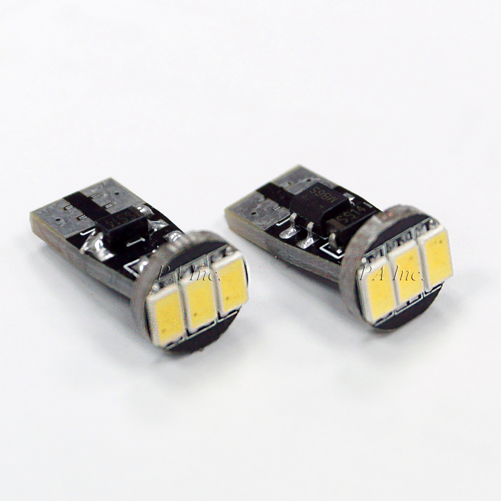 [PA LED] T10 3晶 5630 LED 直牌照燈 室內燈 小燈 倒車燈 儀表燈 定位燈 白光, , large