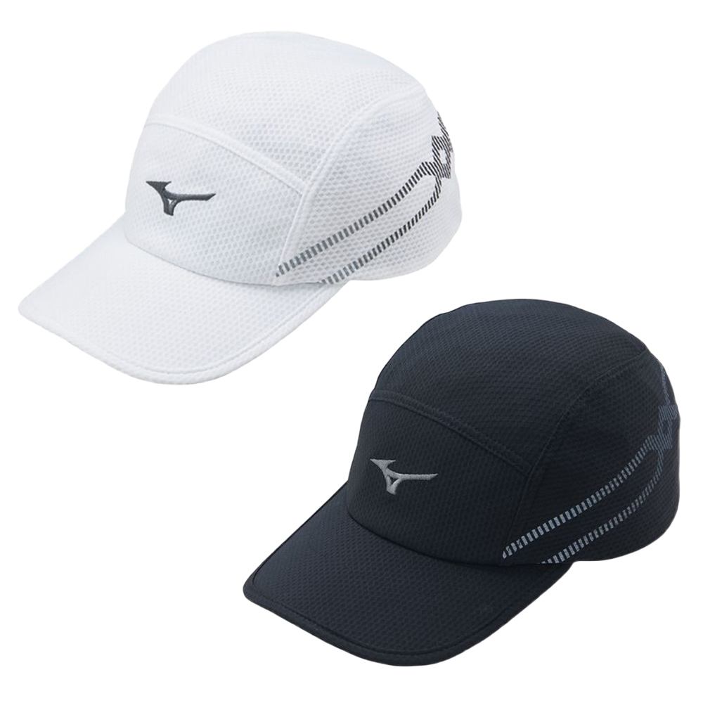 MIZUNO 運動路跑帽 鴨舌帽 運動帽 遮陽 刺繡LOGO J2TWB101 24SS 【樂買網】