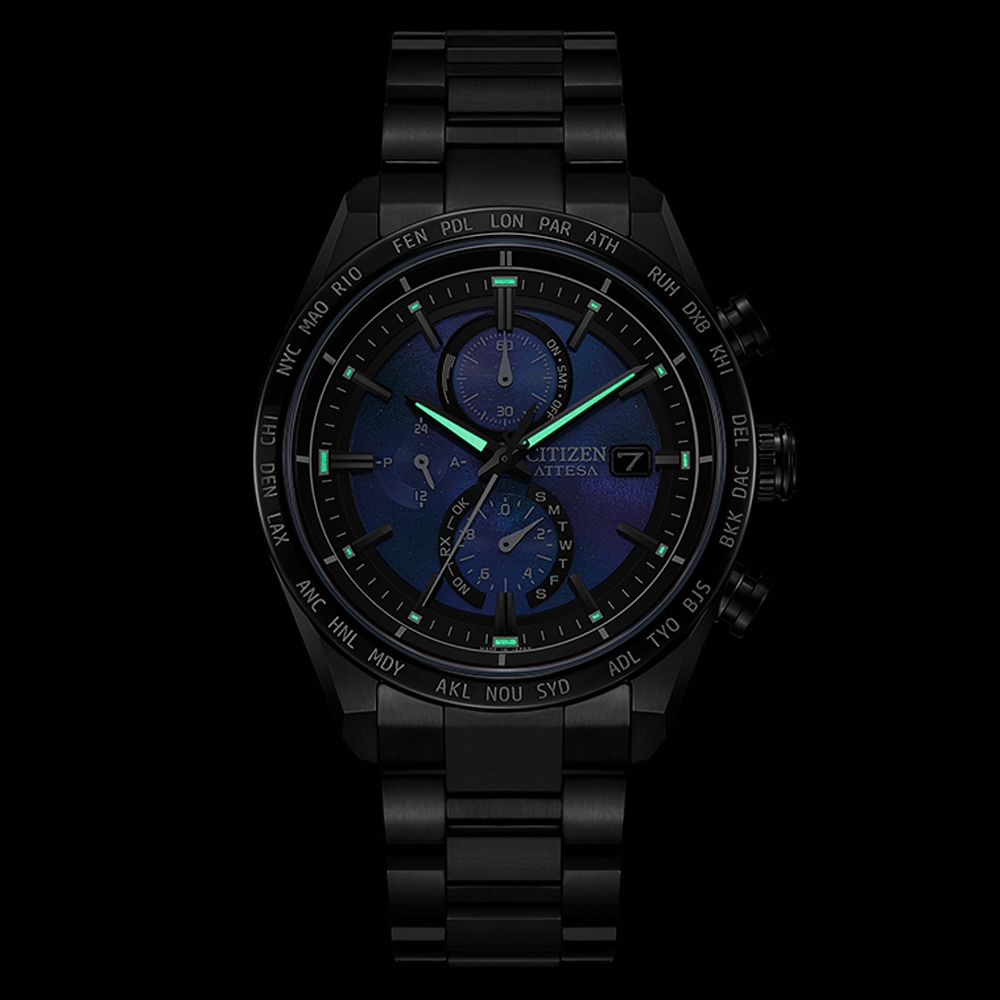 CITIZEN 星辰 HAKUTO-R限定 鈦金屬 光動能電波計時手錶 AT8285-68Z, , large