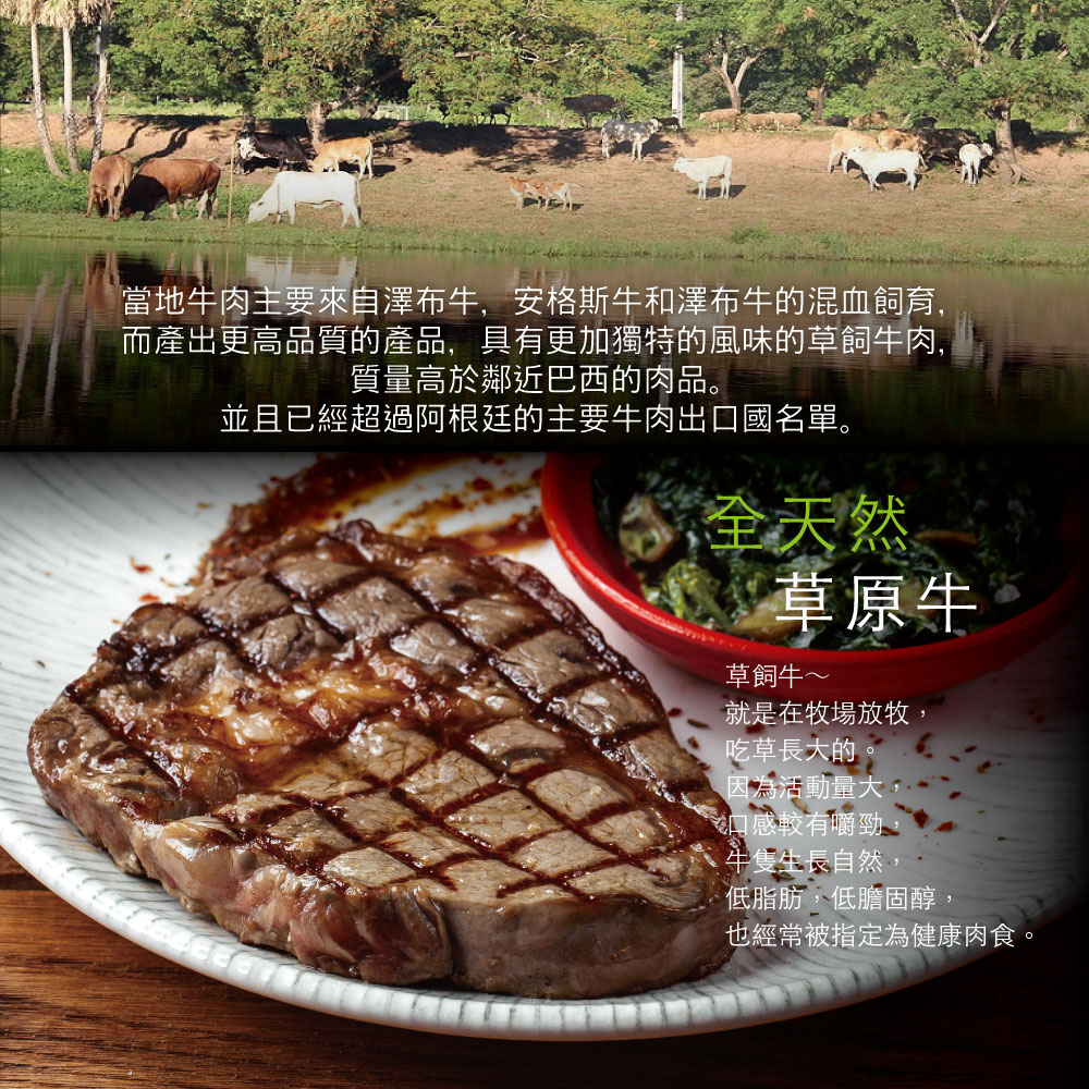 South American Thick-Cut Grassland &ldquo;Heartland&rdquo; All-Natural Ribeye Steak, , large