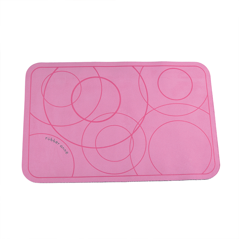 【Monster】 2mm Travel Soft Diatomaceous Earth Absorbent Mat – Waltz (60x40cm) – Warm Pink, , large