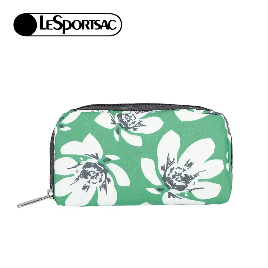 Lesportsac Rectangular Cosmetic 長形化妝包 / 翠綠花園, , large