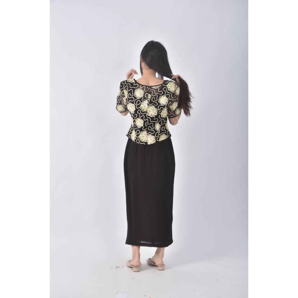 (S) jin ping圖䲢黑色洋裝二手衣, , large