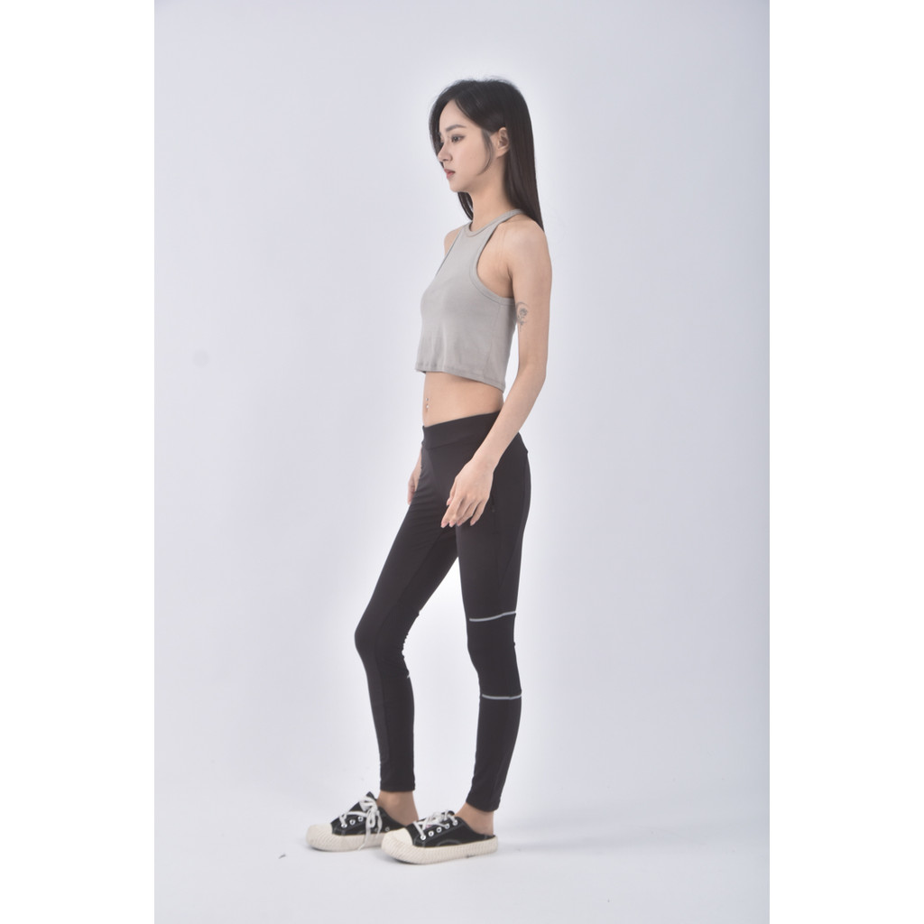 (S) decathlon運動質感瑜珈黑色長褲二手衣, , large