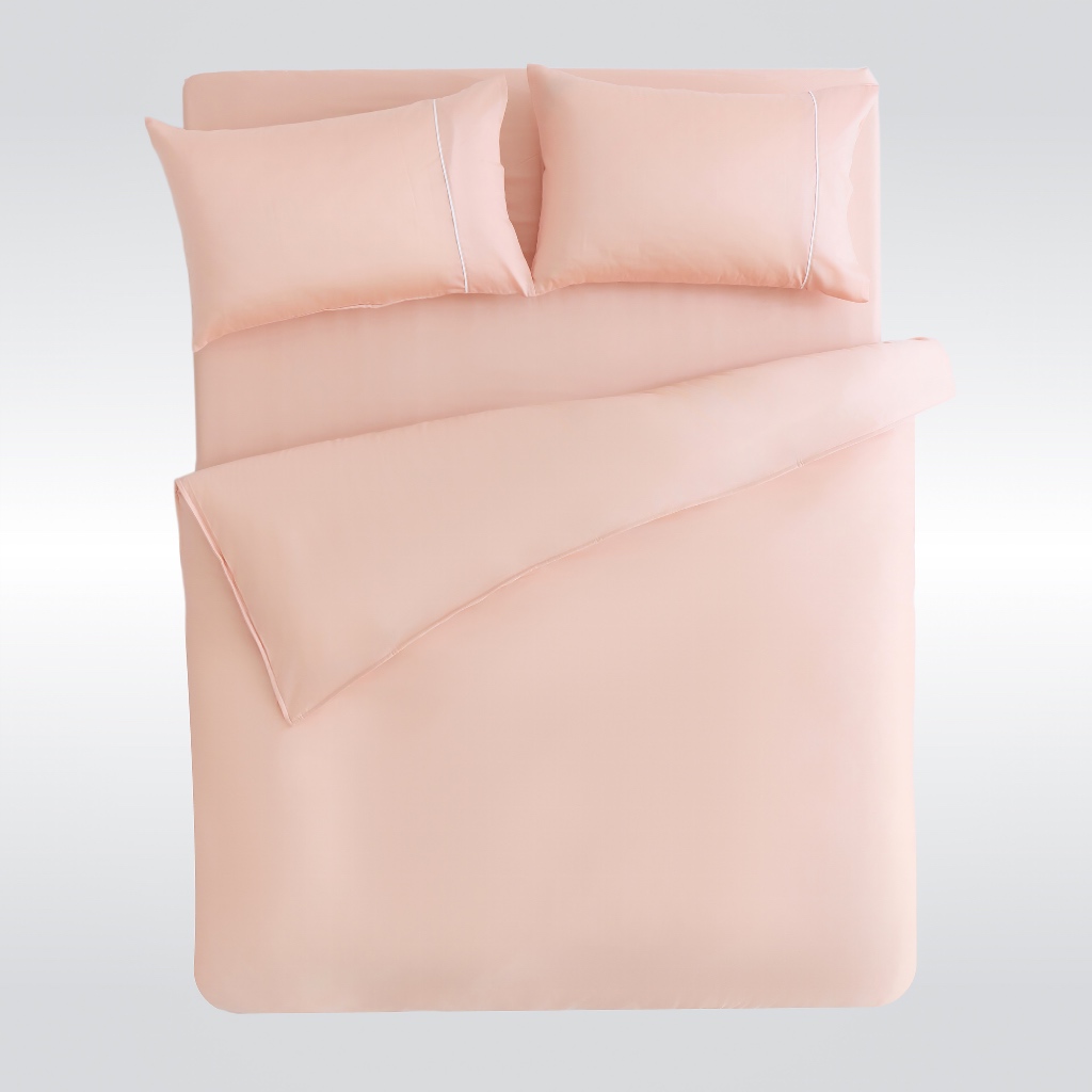 DOTDOT Lite - 『蜜橙色』床包枕套組/兩用被/寢具組｜Classic系列｜60s天絲萊賽爾, , large