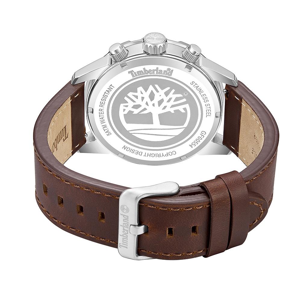 Timberland 天柏嵐 CAMPTON系列 三眼多功能手錶-藍 TDWGF0055401, , large