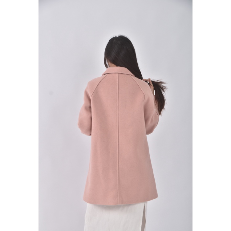 (M) 質感兩件式粉色外套二手衣, , large