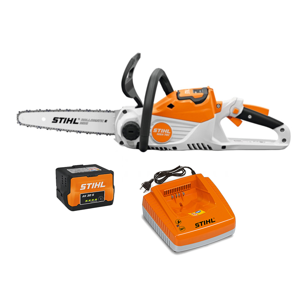 【德國STIHL】36V鋰電鏈鋸機12”MSA 70 C-BQ (單電AK30S電池)