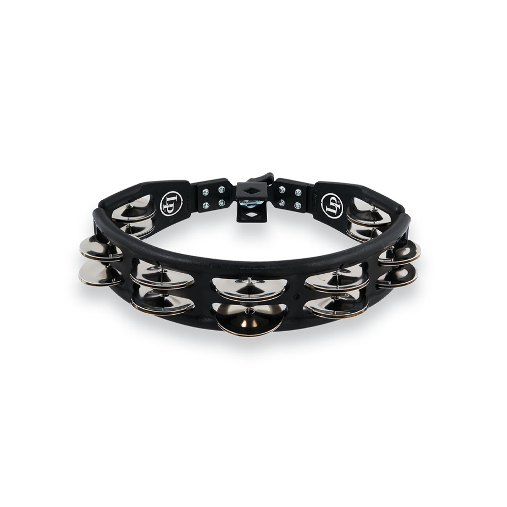 LP LP-160 塑膠黑色可夾10'' 雙排鈴鼓【敦煌樂器】, , large