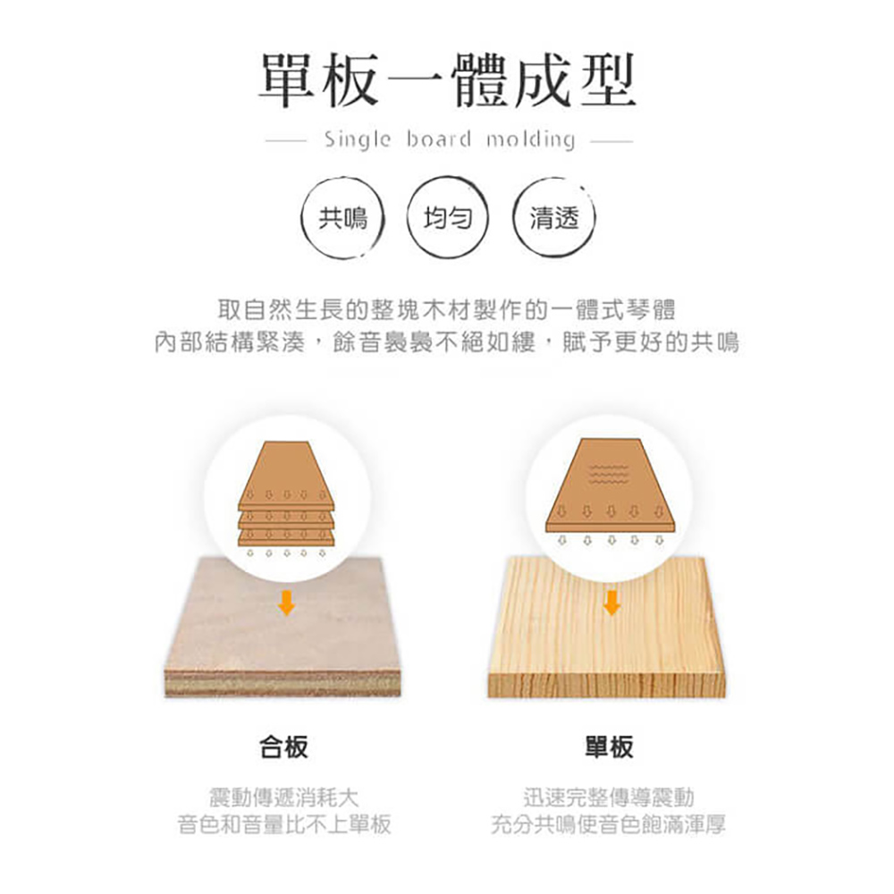 [HANLIN]-Ｗ17T-桃花心木17音卡林巴拇指琴#現貨 兒童樂器 手指鋼琴 療癒 隨身樂器, , large