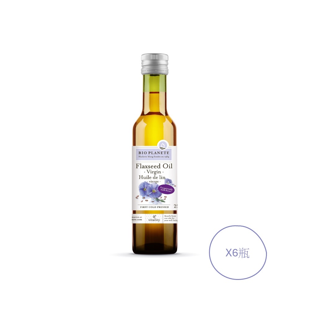 【聯馥】天然初榨亞麻仁油250ML X6瓶/箱, , large