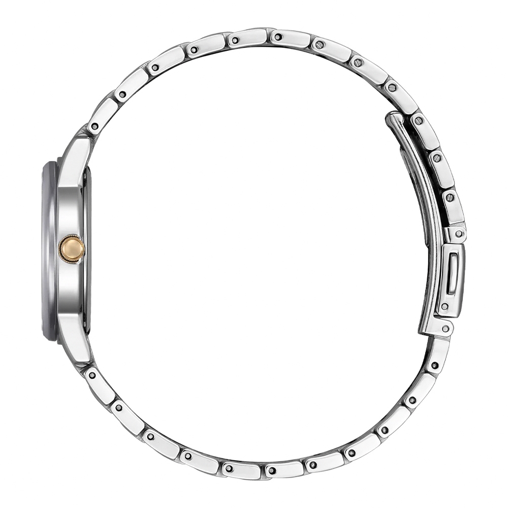 CITIZEN 星辰 光動能經典女錶-黑/27.5mm EW2317-76E, , large