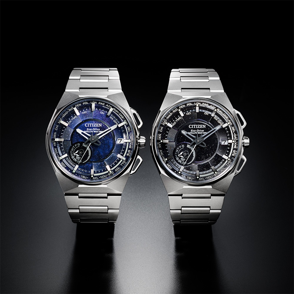 CITIZEN 星辰 限量週年紀念款 超級鈦GPS衛星對時手錶-星際藍 禮物 CC3097-52L, , large
