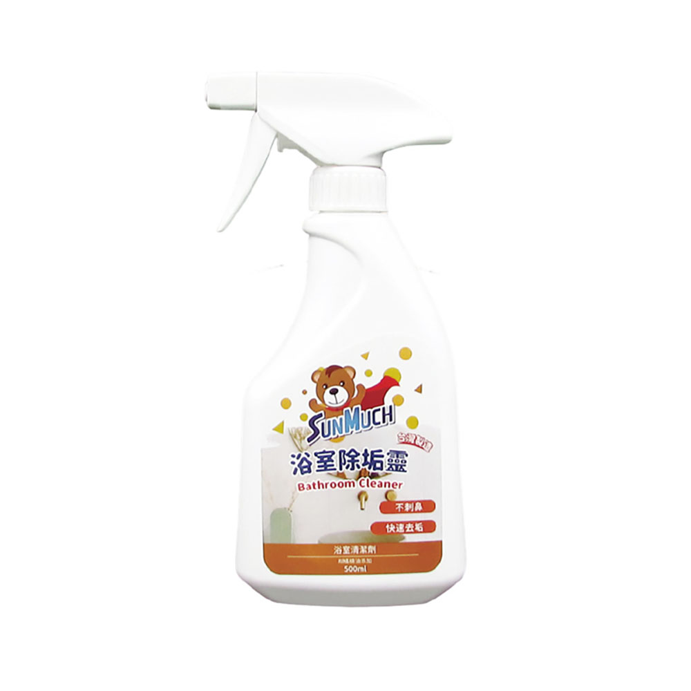 【SunMuch】熊潔淨 浴室除垢靈 500ml, , large