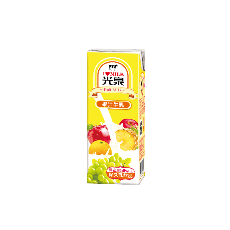 Kuan Chuan Fruit Flavor Milk, , large