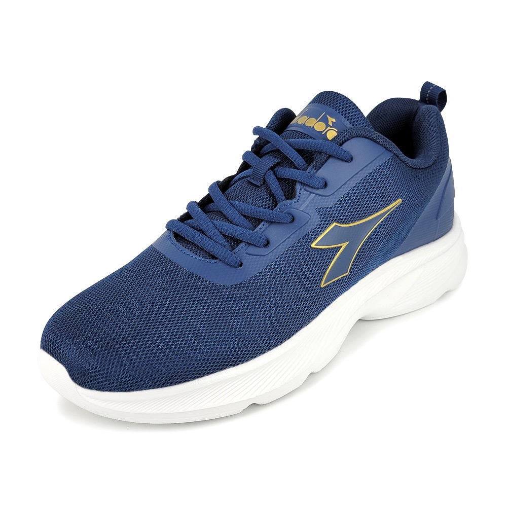 DIADORA迪亞多那 經典百搭運動男鞋 男運動鞋 慢跑鞋 反光 TPU 透氣 輕量 減壓 彈力 棉鞋墊 防滑 黑 藍, , large