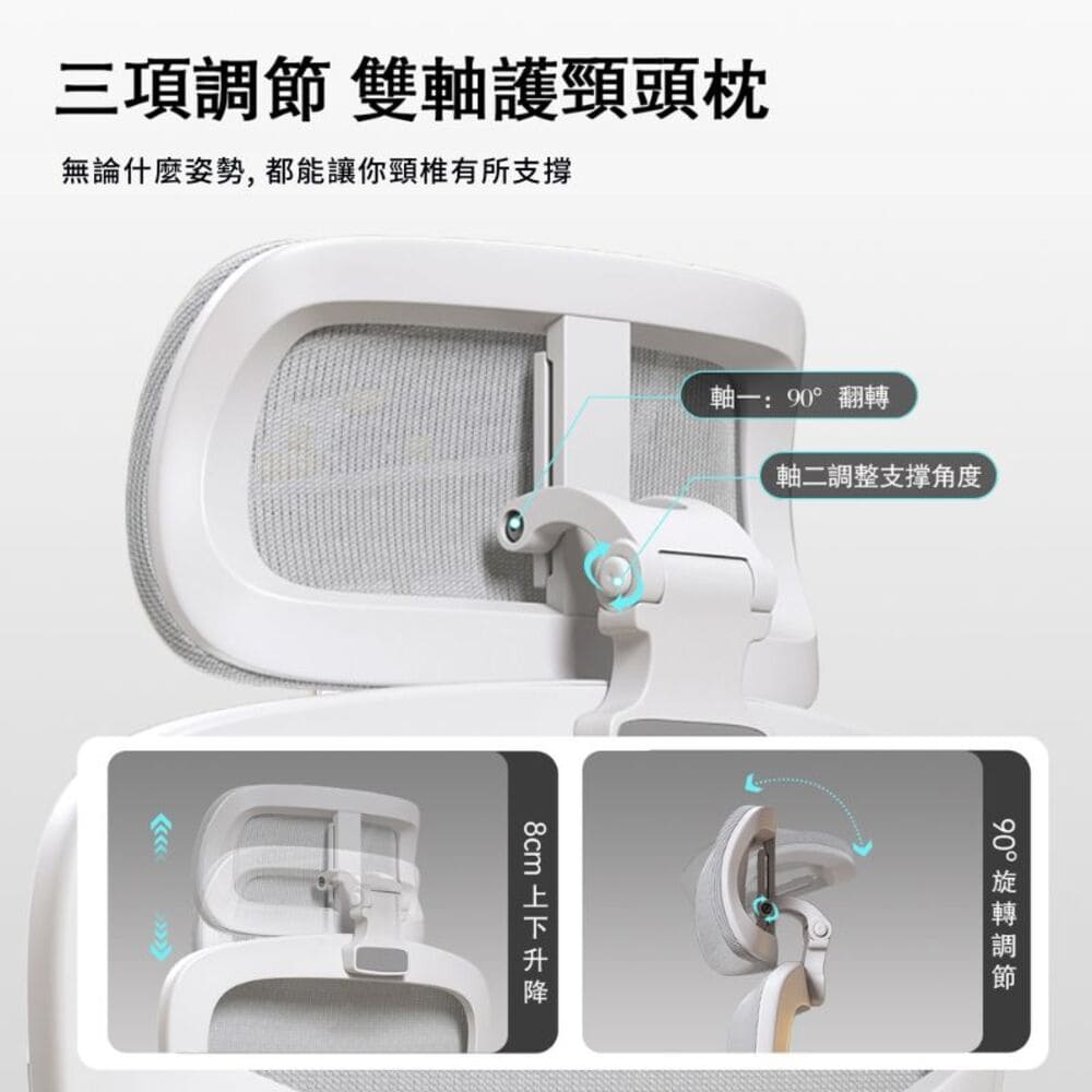 Cloud Sensing Ergonomic Chair, , large