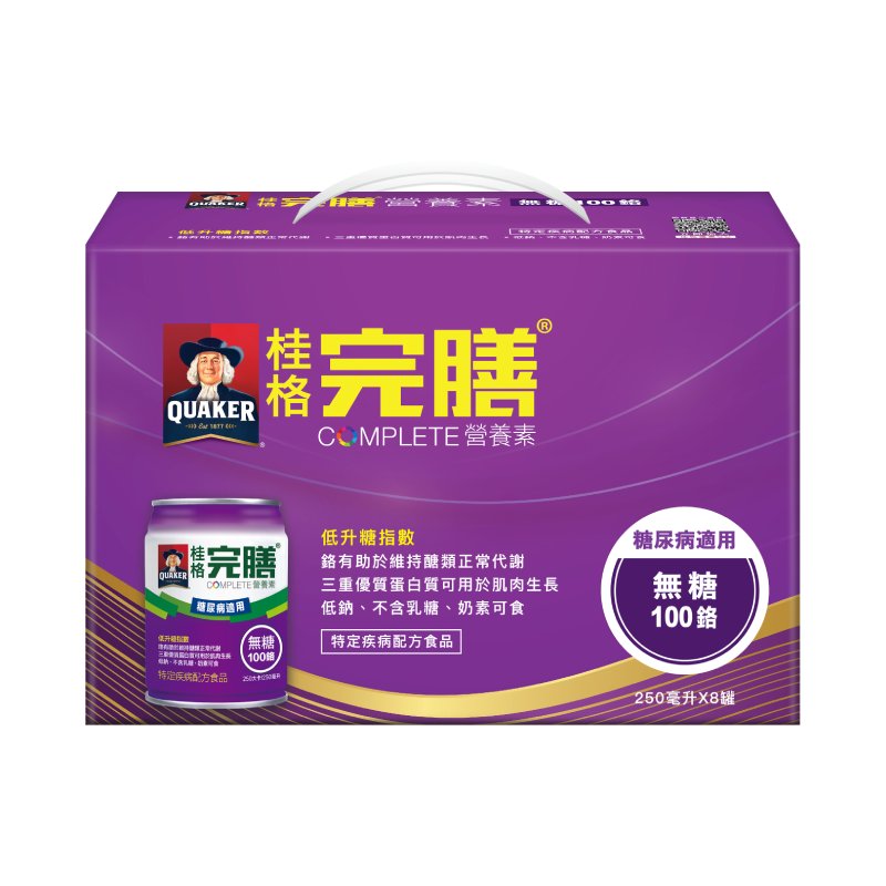 QuakerDiabetic Sugarfree w/ chromium*8, , large