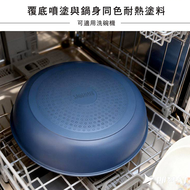 仙德曼星空彩輕量不沾鍋套組-6件組-1組, , large