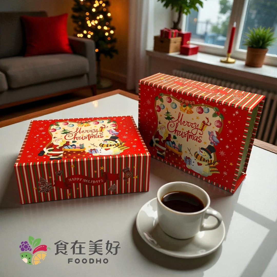 FOODHO X'mas Sweet Pack_ Bubble Bar Brown Sugar Cubes Assorted Giftbox, , large