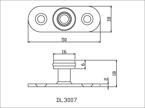 【協進五金】培林下止 藍色, , large