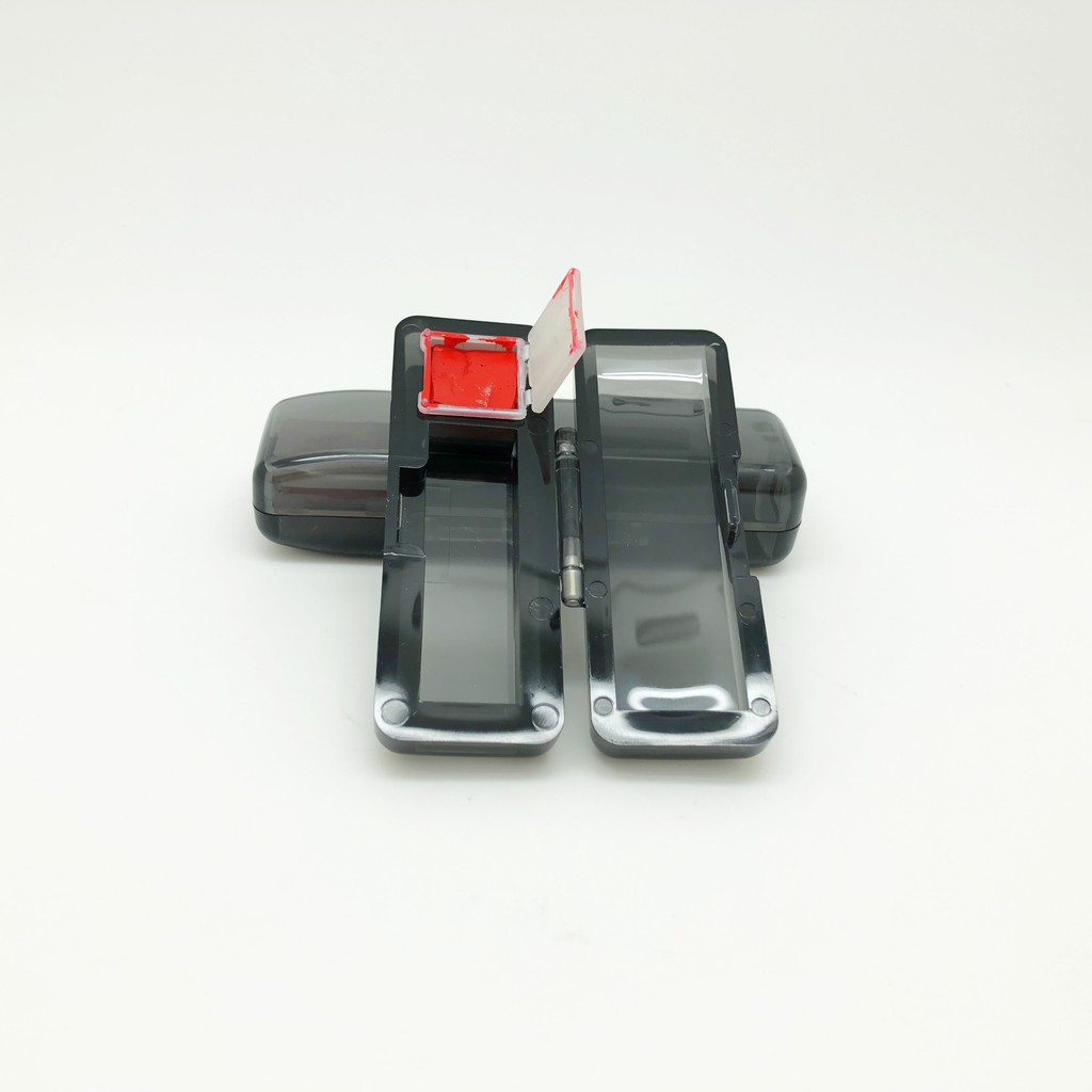 新易 黑水晶印章盒（大/小）4分, , large