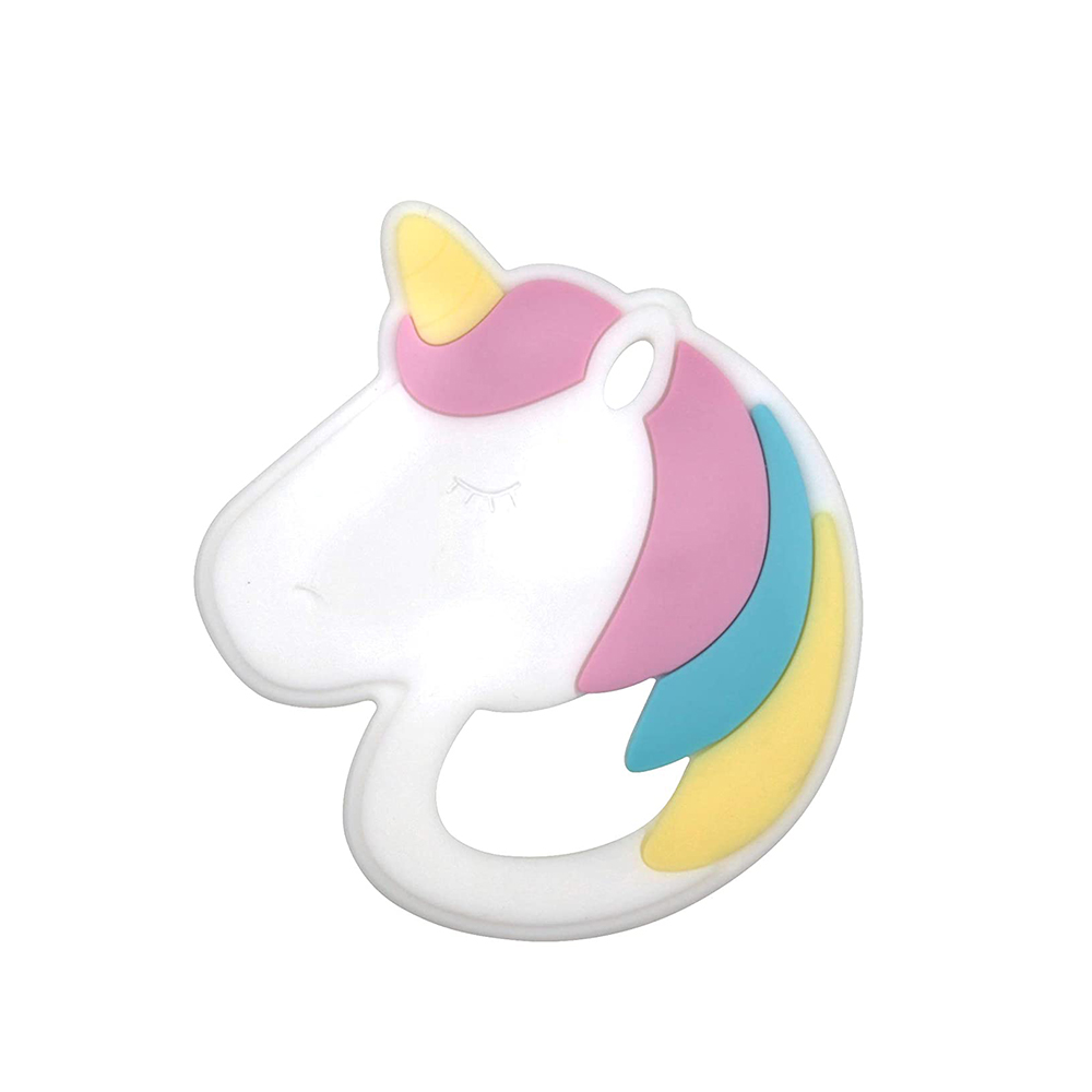 Bumkins 矽膠固齒器-獨角獸, , large