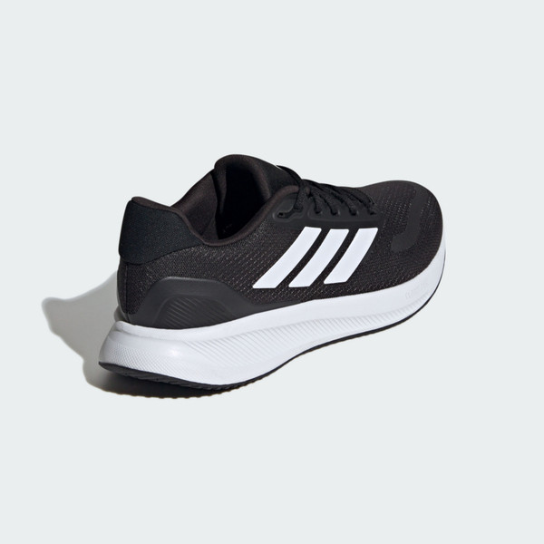 Adidas Runfalcon 5 男 慢跑鞋 運動 休閒 透氣 緩衝 舒適 黑 白 [IH7758], , large