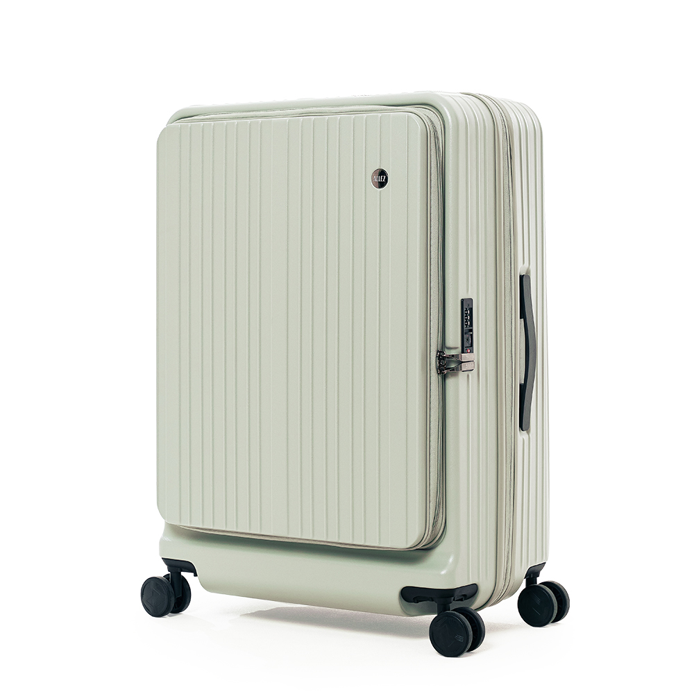 【ALLEZ】Front-Opening Luggage 29-inch Spring buds Green, , large